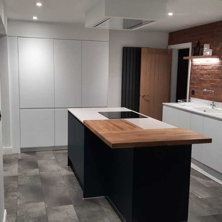 Kitchen designer Island in a small kitchen